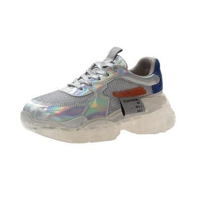 Transparent Sneakers Shoes - Silver / 35 - Transparent Sneakers Shoes