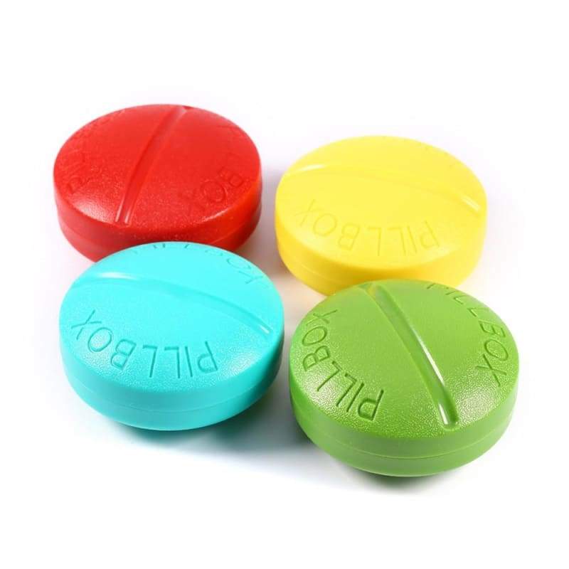 Travel Pill Box Organizer - Pill Cases & Splitters