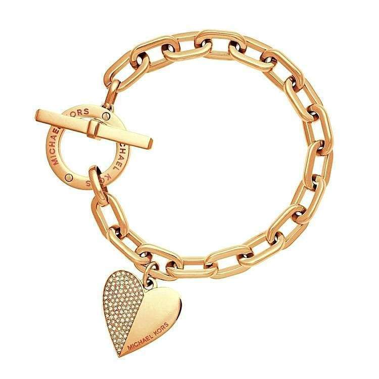 Trendy Heart Bracelet - Chain & Link Bracelets