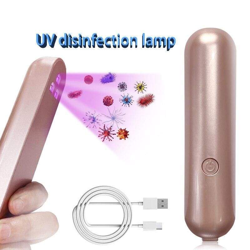 Ultraviolet UV Sterilizer Light Rechargeable Handheld - UV Lamps