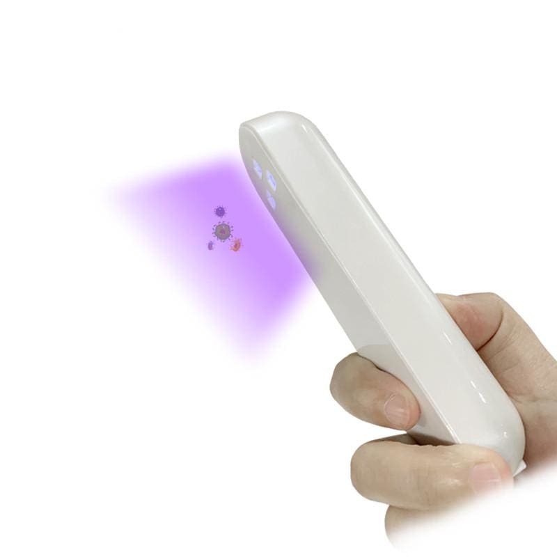 Ultraviolet UV Sterilizer Light Rechargeable Handheld - White - UV Lamps