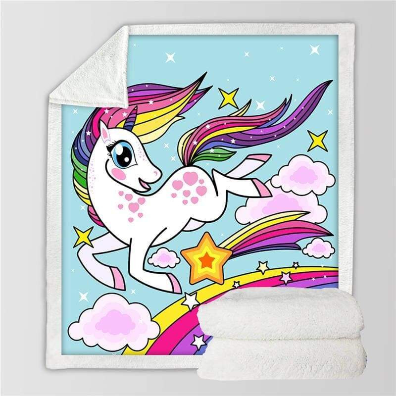 Unicorn Blanket For Kids