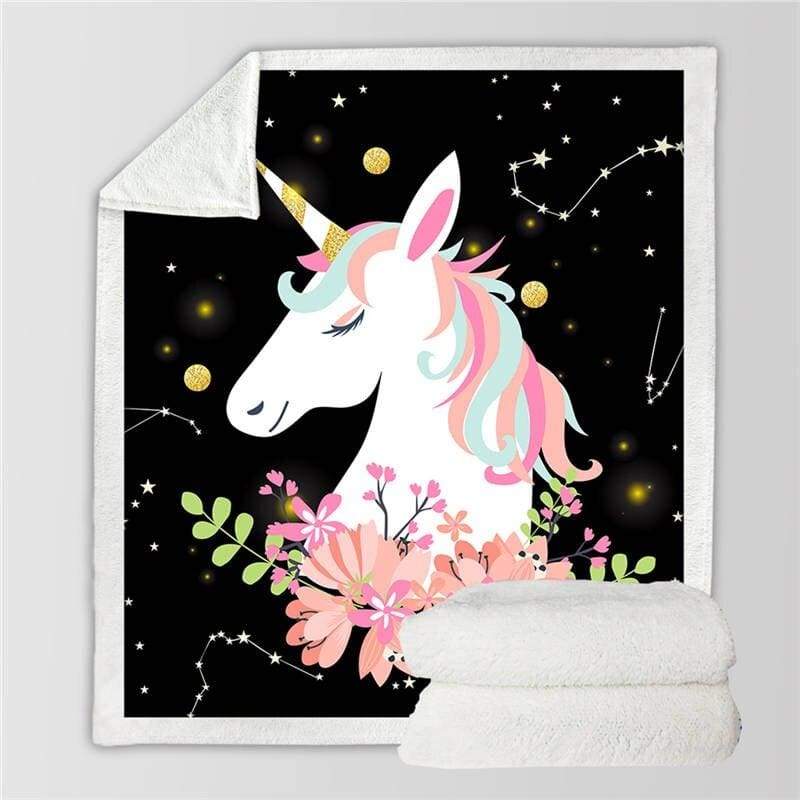 Unicorn Blanket For Kids