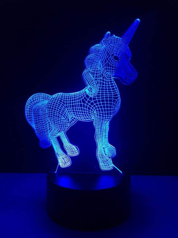 Unicorn Night Lamp 3D Color Change - LED Night Lights