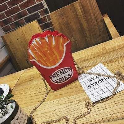 Unique Fast Food Bag - French fries - Shoulder Bags