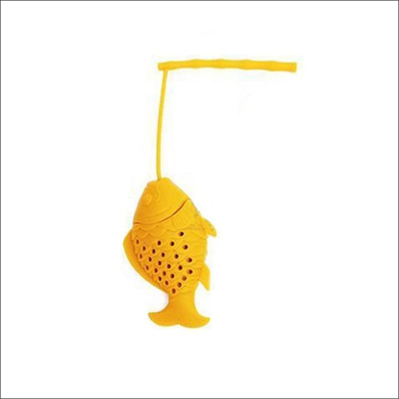 Unique Tea Infuser Just For You - Fish Yellow 1pcs - Tea Infusers