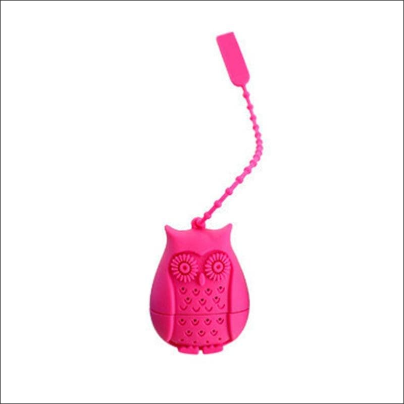 Unique Tea Infuser Just For You - Owl Pink 1pcs - Tea Infusers
