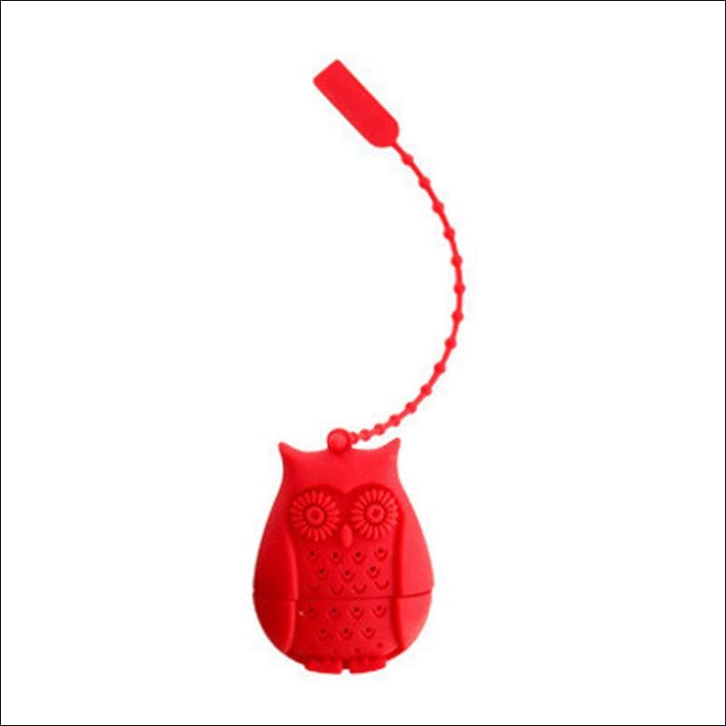 Unique Tea Infuser Just For You - Owl Red 1pcs - Tea Infusers