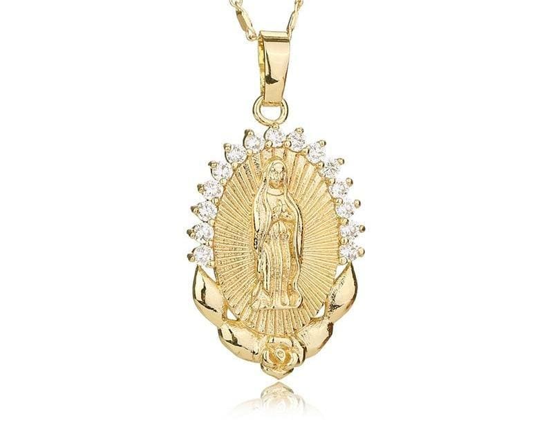 Virgin Mary Pendant Necklace - Pendant Necklaces