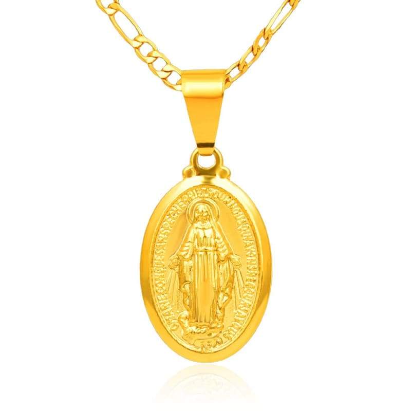 Virgin Mary Pendant - Pendant Necklaces