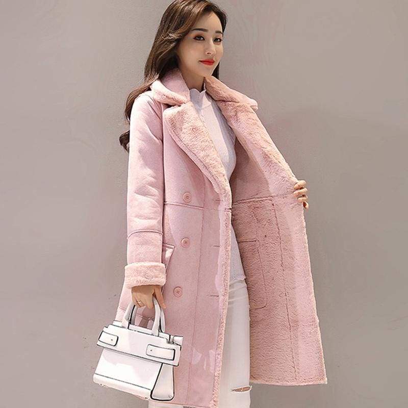 Warm Trench Coats Just For You - Pink / S - Women Coat