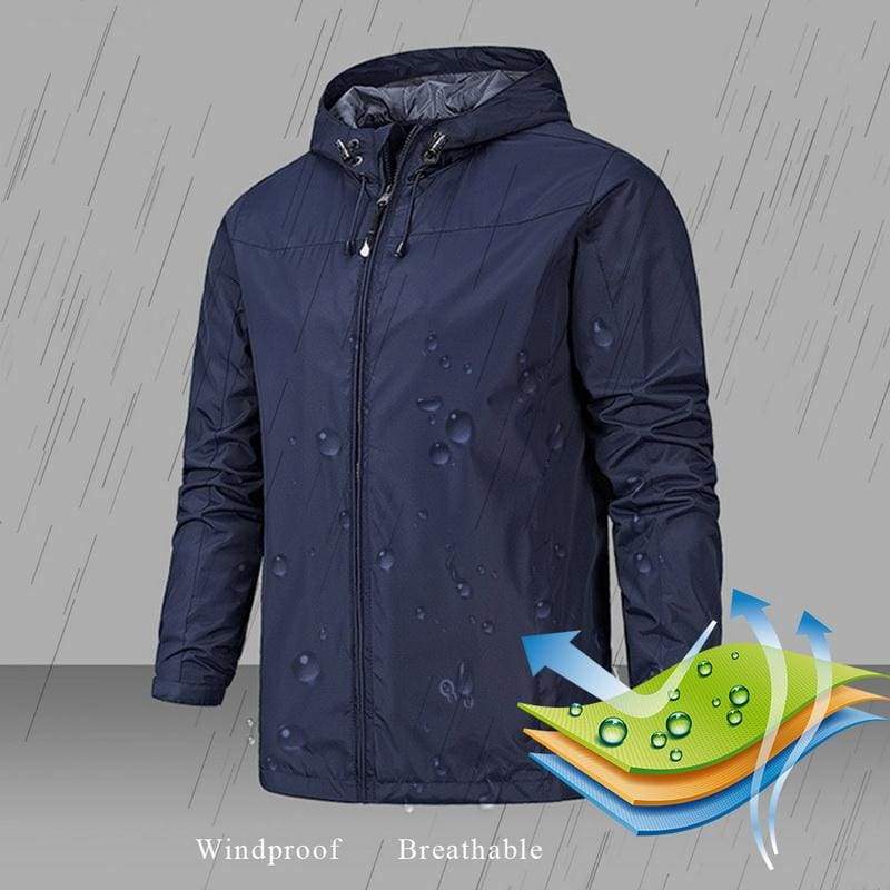 Waterproof Coat Windproof Warm Just For You - Hiking Jackets