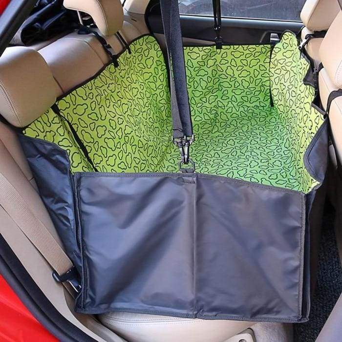 Waterproof dog car seat cover - Green Cloud / 130x 150x 38cm - Dog Carriers