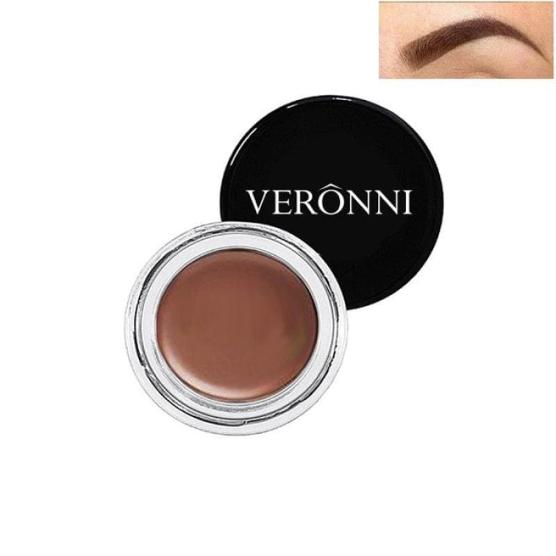 Waterproof Eye Brow Tint Makeup Tool Kit - Soft Brown - Eyebrow Enhancers