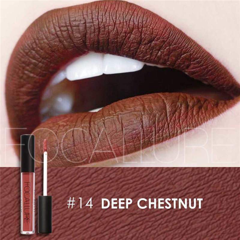 Waterproof long-lasting matte liquid lipstick - 14 - Lip Gloss