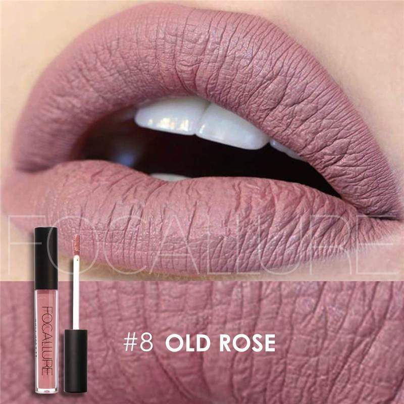 Waterproof long-lasting matte liquid lipstick - 8 - Lip Gloss