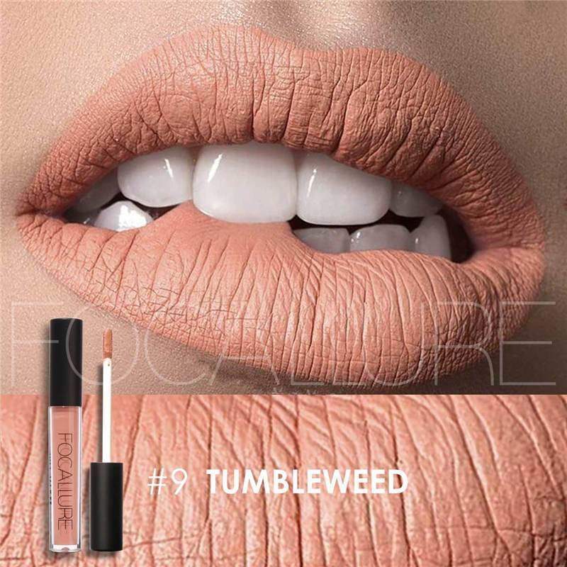 Waterproof long-lasting matte liquid lipstick - 9 - Lip Gloss