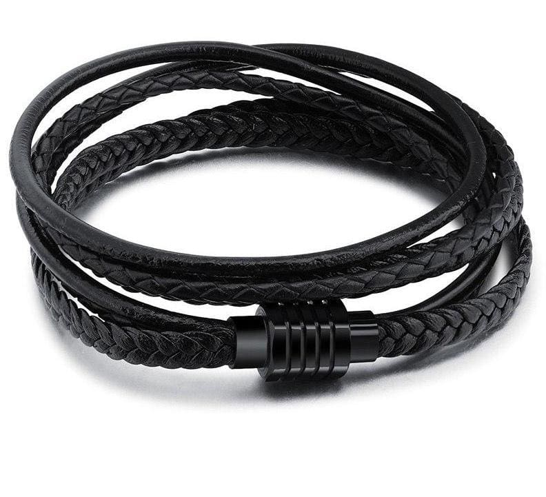 Weaving Leather Bracelet - ID Bracelets