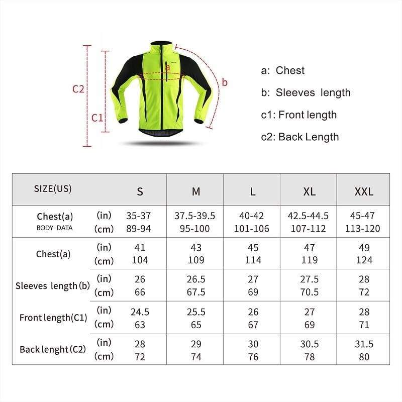Winter Cycling Jacket for Men - Cycling