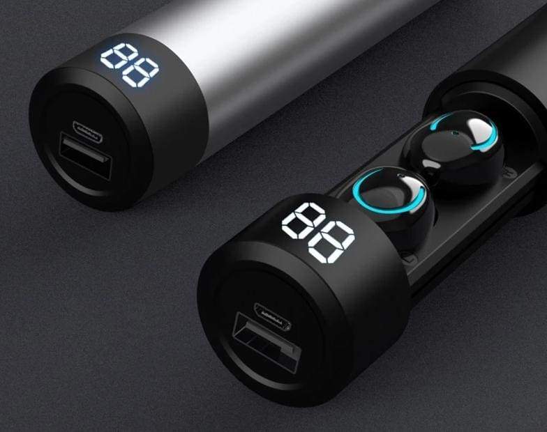 Wireless Bluetooth Earbuds - Black with Package - Earbuds