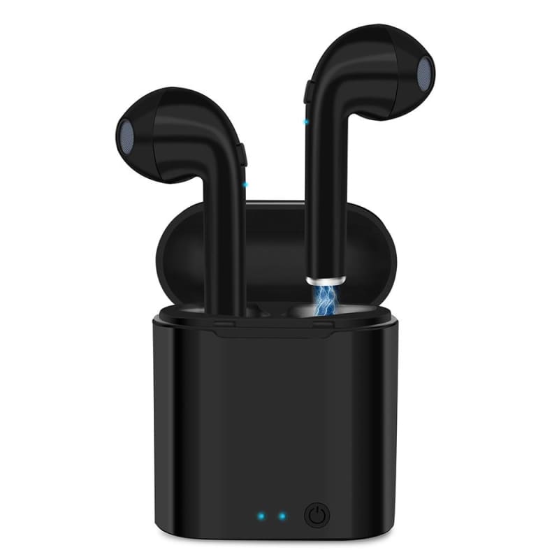 Wireless Bluetooth Earbuds - No Package Box-Black - Earbuds