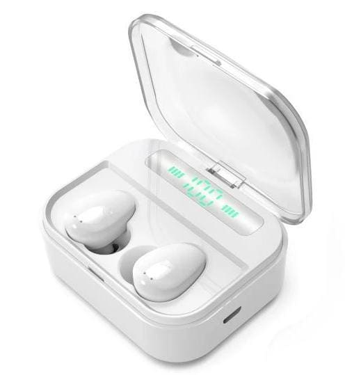 Wireless Bluetooth Earbuds - White - Earbuds