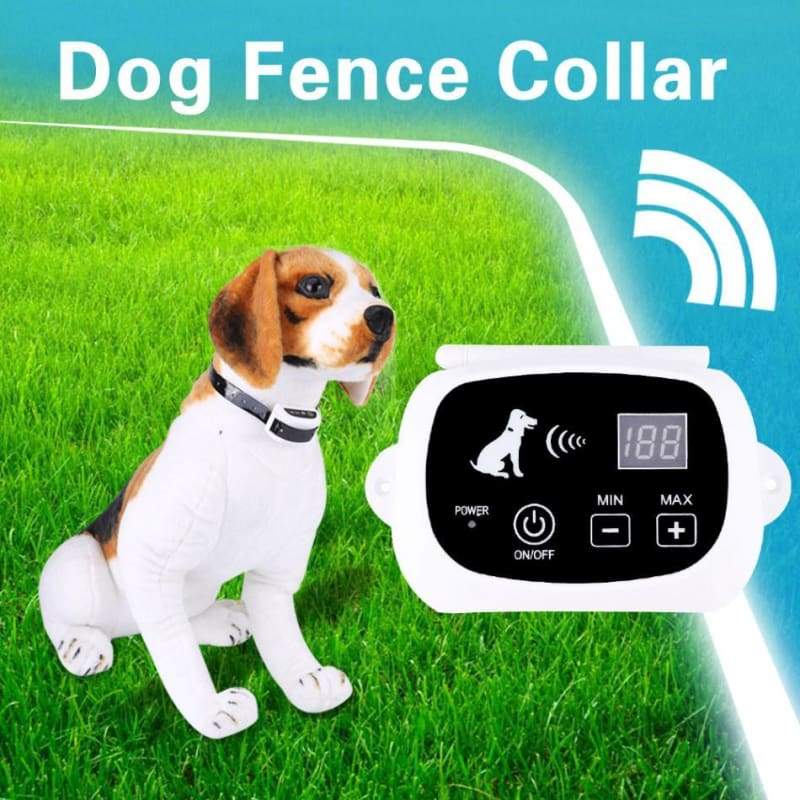 Wireless Dog Fence With Collar - Training Collars