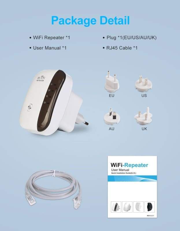 Wireless WiFi Extender Just For You - Wireless WiFi Extender