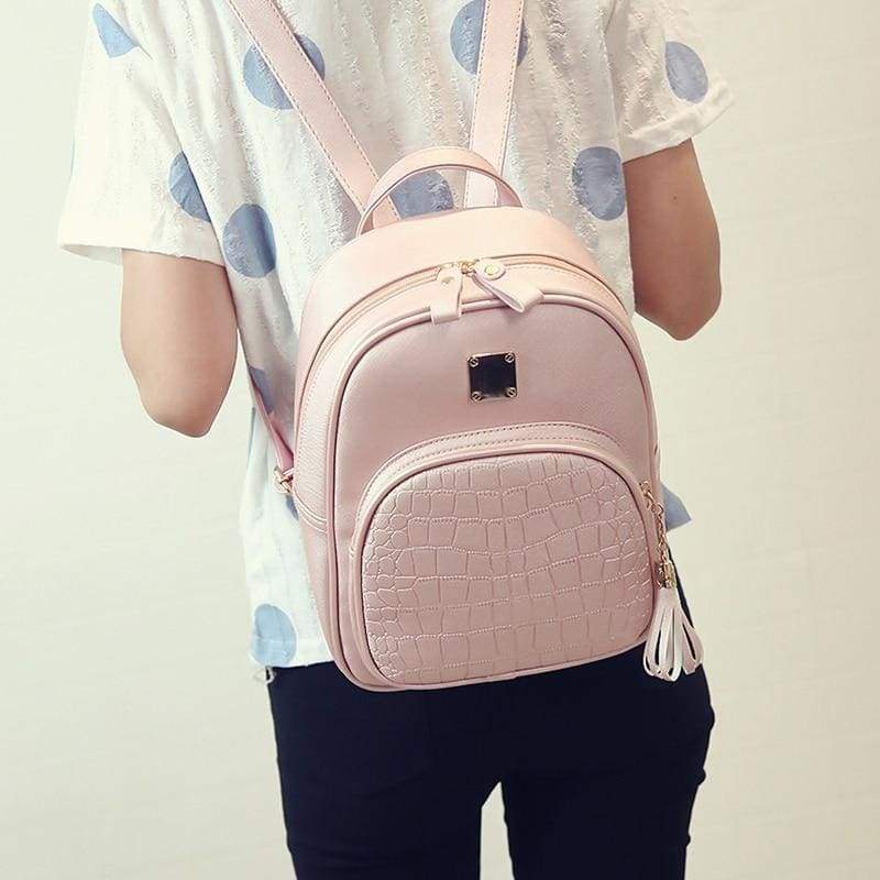 Women Backpack Leather Bags Just For You - Backpacks