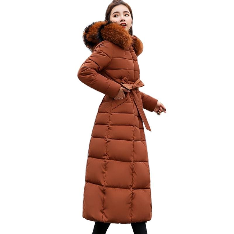 Women Winter Jacket Fashion Slim Just For You - Caramel / XL - Women Winter Jacket