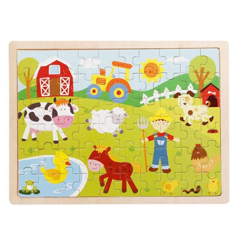 Wooden Jigsaw Puzzle - 1960342 - Puzzles