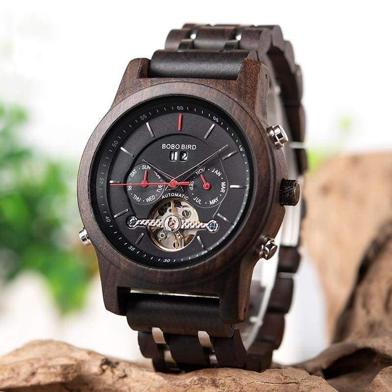 Wooden Mechanical Watches For Men and Women - Watches