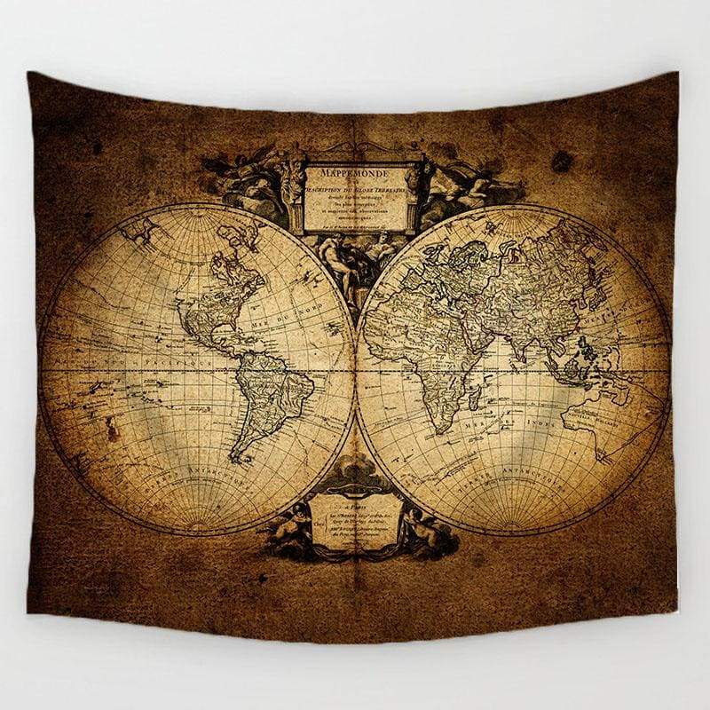 World Map Tapestry - Tapestry
