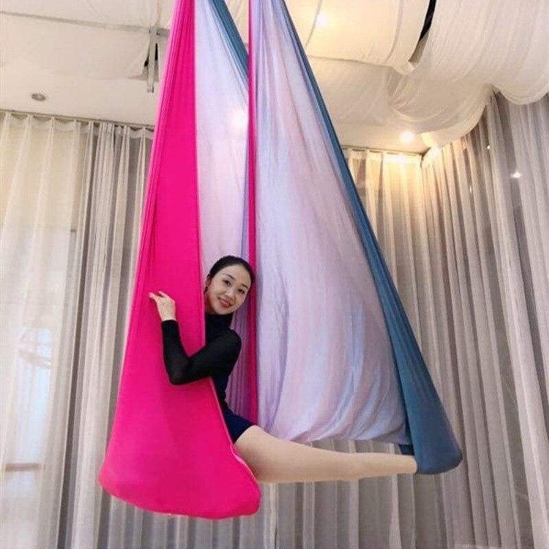 Aerial Anti-gravity Yoga Hammock Just For You - Red - Gym Fitness