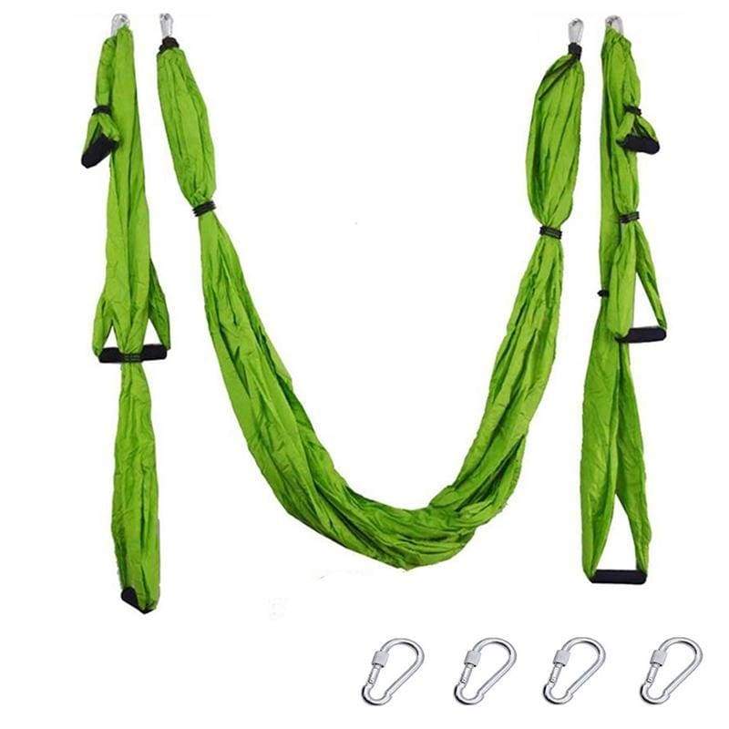 Yoga Hammock Anti-gravity Swing Parachute - Light green - Gym Fitness