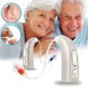 Hearing Aids Portable Rechargeable Invisible Adjustable Rechargeable Hearing Aids Portable Invisible Adjustable 4 Channel Tone Sound Amplifier Behind The Ear For Deaf Elderly