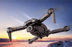 Quadcopter WiFi remote control FPV Single-camera 1080P aerial shot FPV remote control quadcopter WiFi remote control toy boy gift